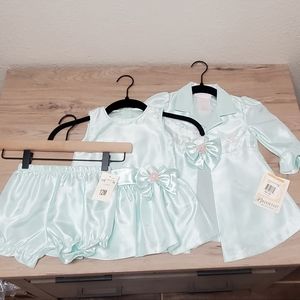 Bonnie Baby Pastel Mint Green 3 piece